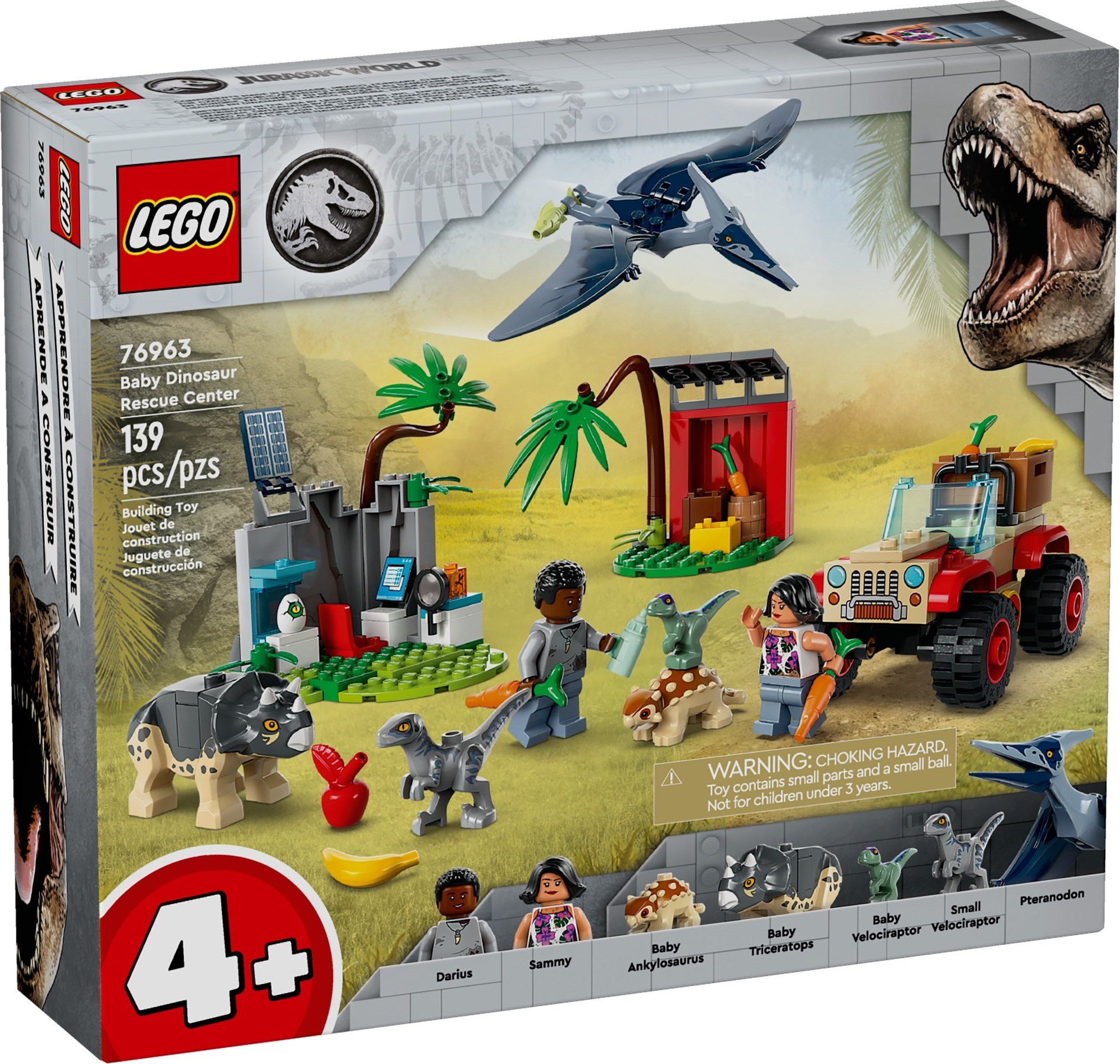 Конструктор LEGO Jurassic World 76963 139 дет. - фото 1