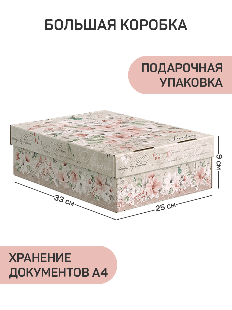 Коробка для хранения VALIANT набор 4 шт. - фото 2