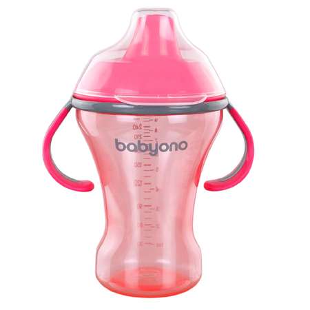 Поильник Babyono Natural 260 мл 1 шт. в ассортименте