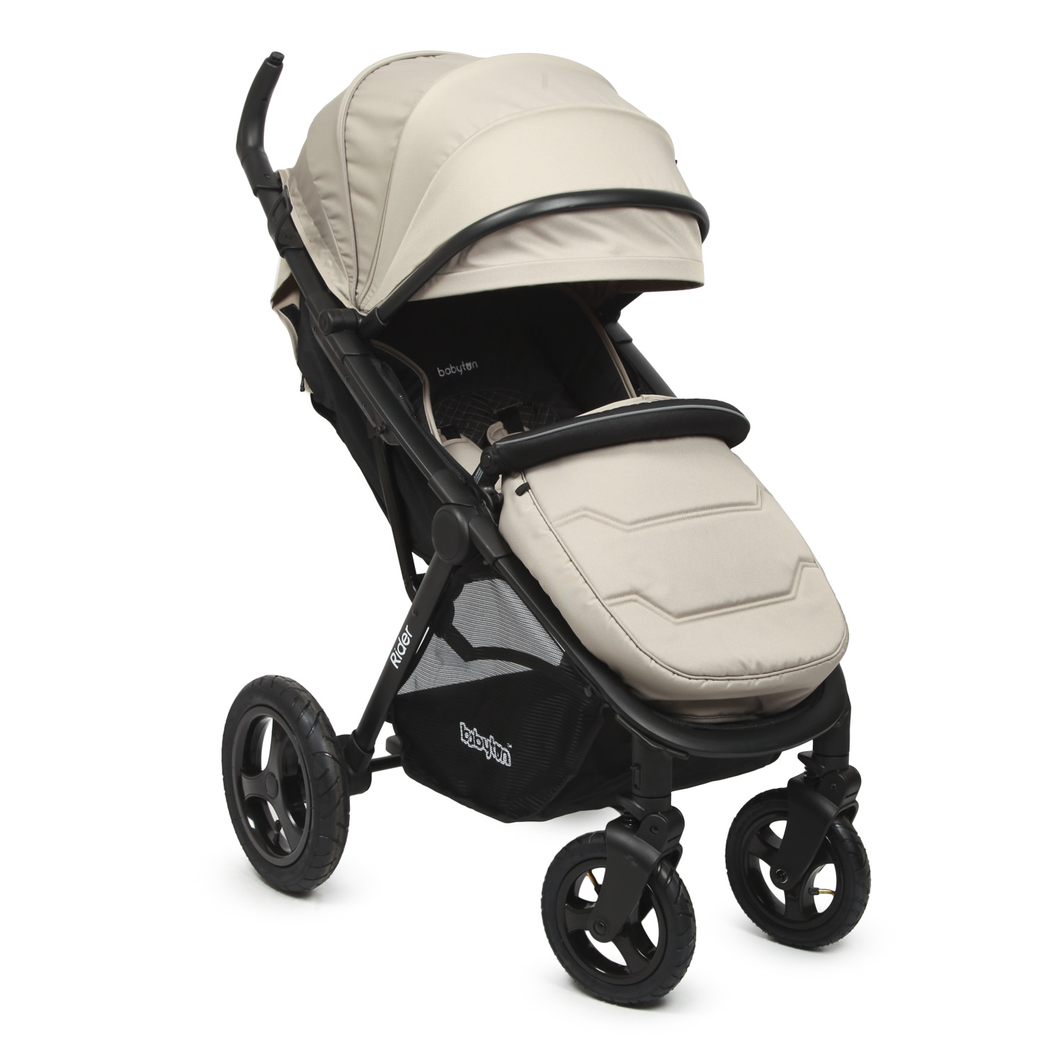 Коляска прогулочная Babyton Rider Air Khaki - фото 7