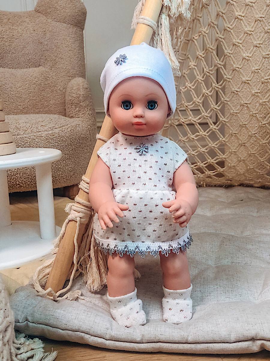 Кукла пупс СТРАНА КУКОЛ большая озвученная высота 35 см 24-09.3 - фото 22