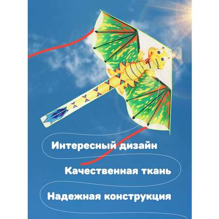 Воздушный змей Наша Игрушка детский большой 145х155 см
