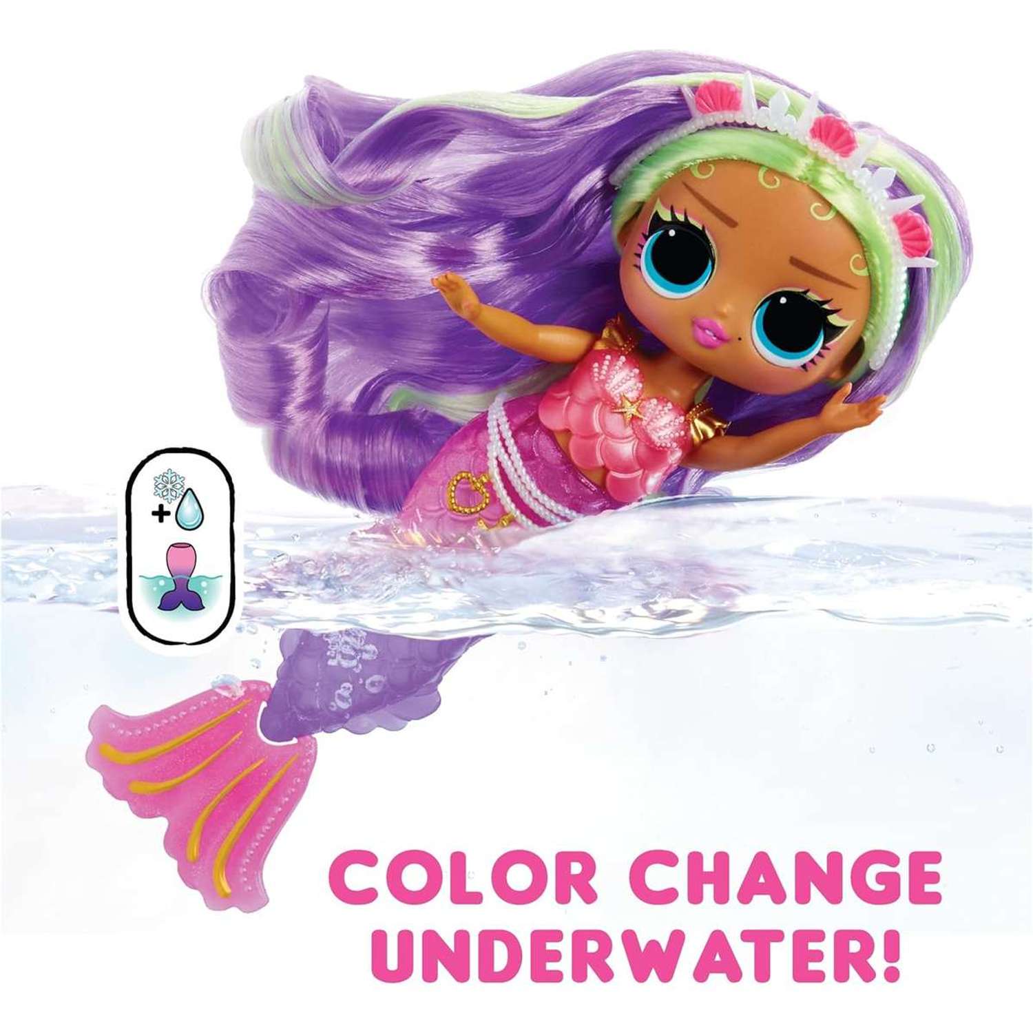 Кукла модельная L.O.L. Surprise! Tweens Mermaid Cleo Cove 510437-EUC - фото 4