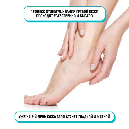 Носочки для педикюра SOSU с ароматом мяты 1 пара
