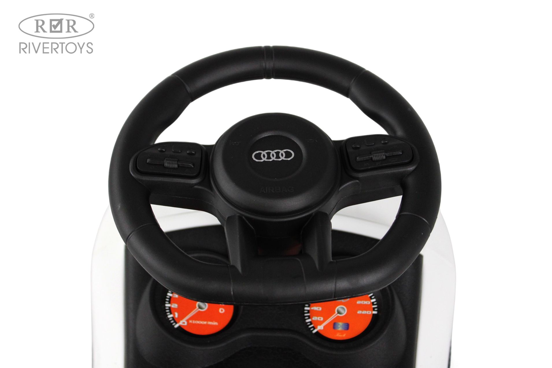 Каталка RIVERTOYS Z004ZZ-A-WHITE белый - фото 11