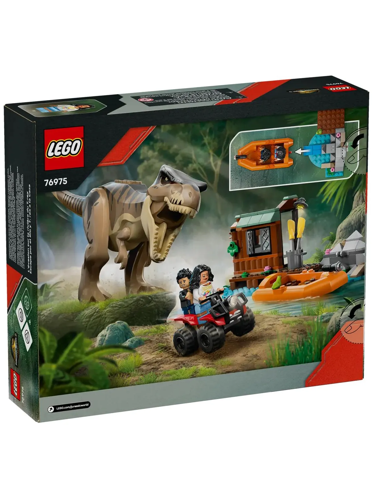Конструктор LEGO Jurassic World Побег по реке 199 дет. - фото 3