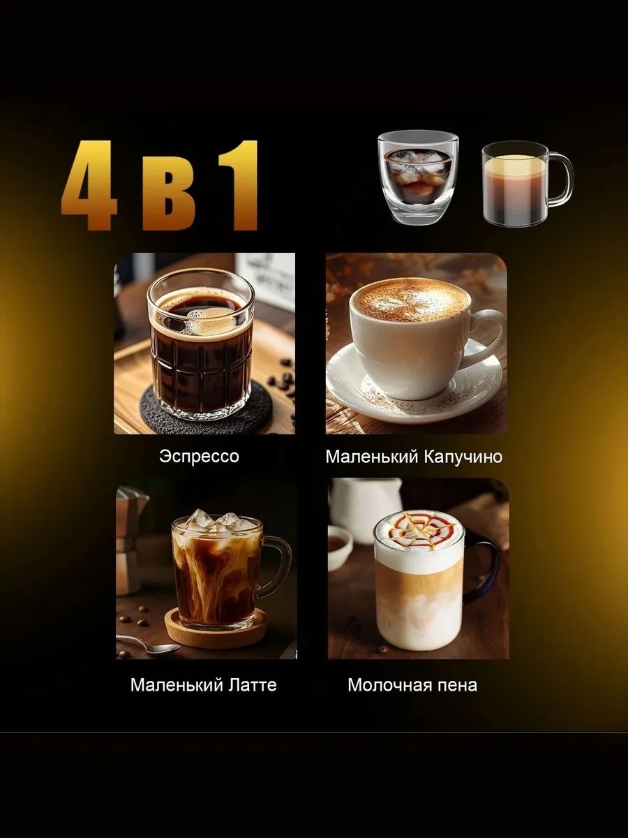 Автоматическая кофемашина 2,6 л 20 Бар Oulemei OLM-KFA016 - фото 5