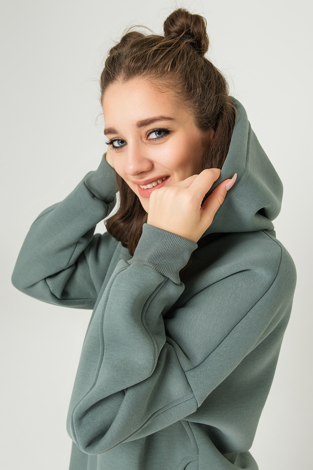 Худи Натали Суслова 8294 мята - фото 6