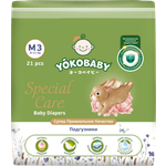 Подгузники YokoBaby M (5-10 кг) 21 шт.