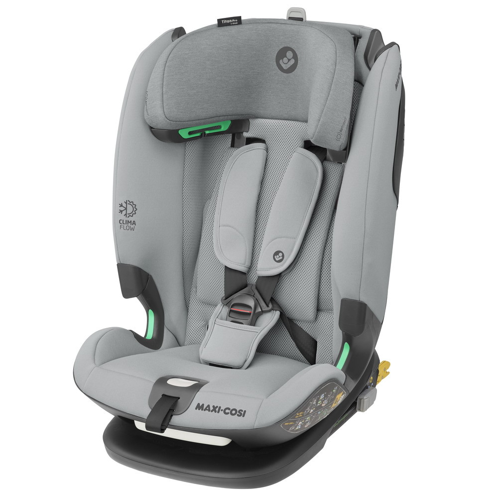 Автокресло Maxi-Cosi Titan Pro 2 i-Size Isofix 1/2/3 (9-36 кг) серый - фото 1