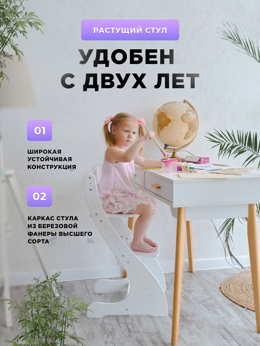 Стульчик для кормления Klikkin трансформер - фото 3