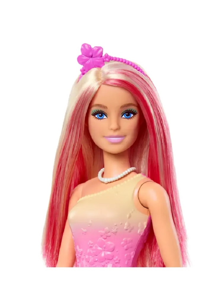 Кукла модельная Barbie Dreamtopia в платье с бабочками высота 30 см HRR08 - фото 2