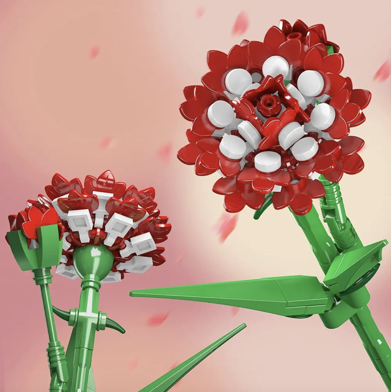 Конструктор Mould King Букет цветов Гвоздика - фото 3