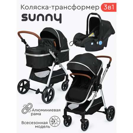 Коляска трансформер Tomix Sunny черный