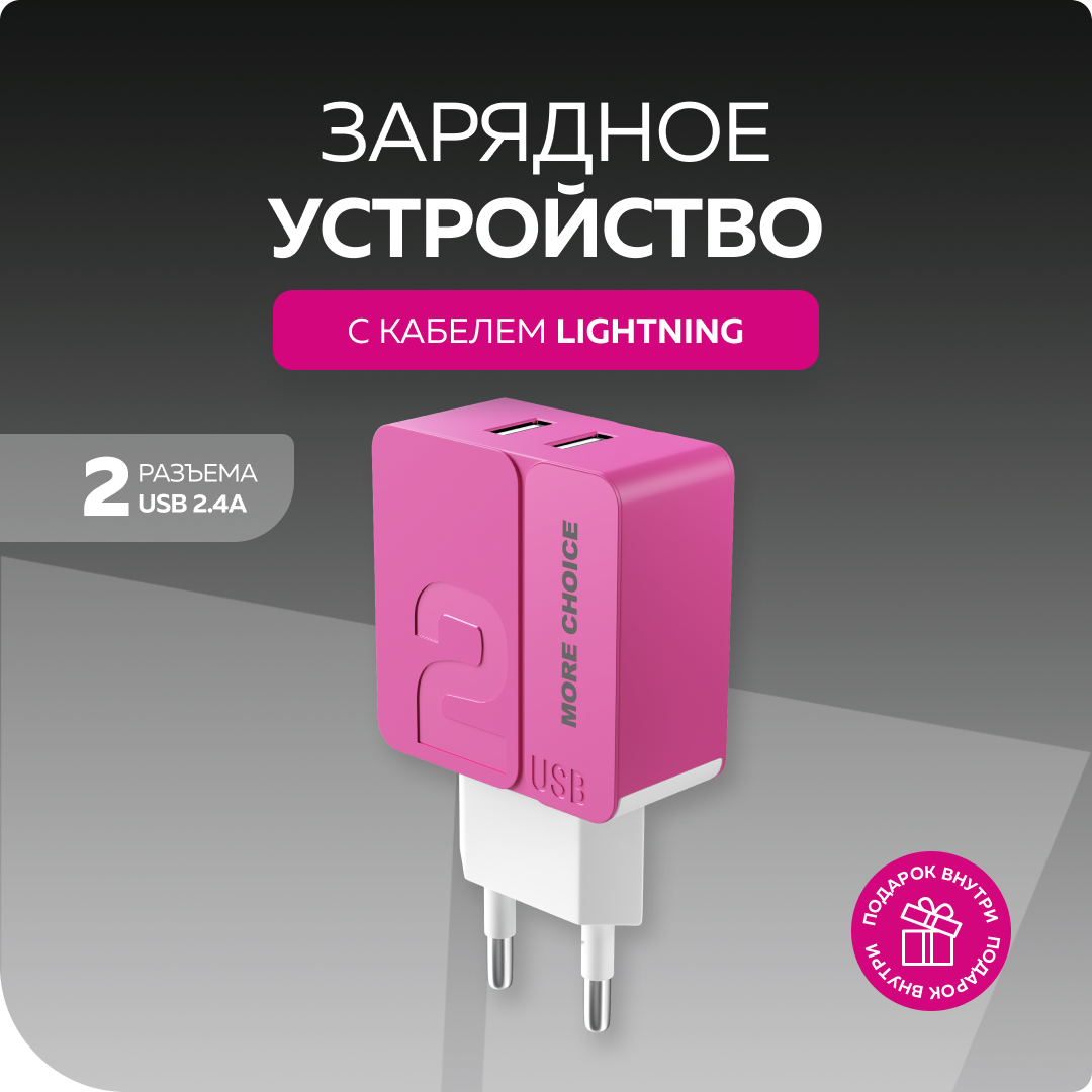 Сетевое зарядное устройство More Choice NC46i - фото 1