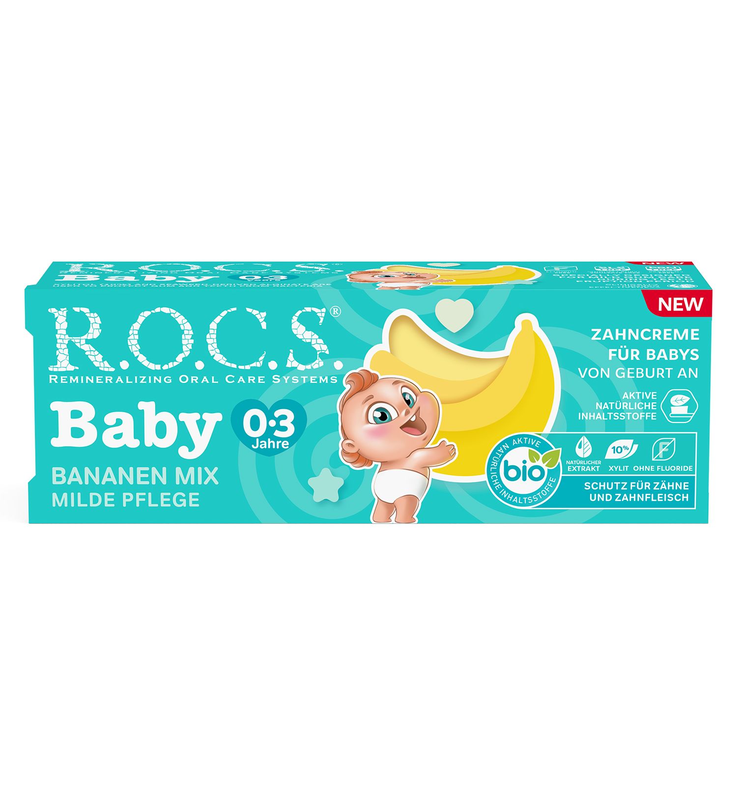 Зубная паста R.O.C.S. без фтора Банановый микс - фото 9