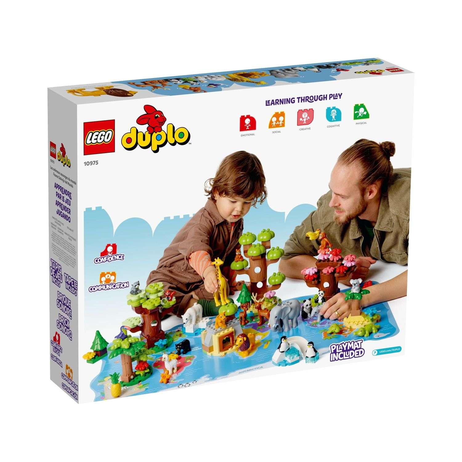 Конструктор LEGO DUPLO Wild Animals of the World 141 дет. - фото 7