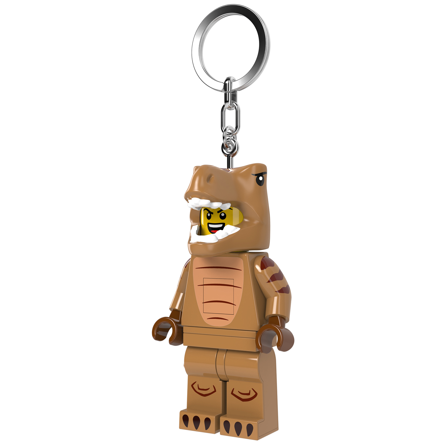 Брелок LEGO Minifigures - Человек Ти-Рекса 1 шт. - фото 3