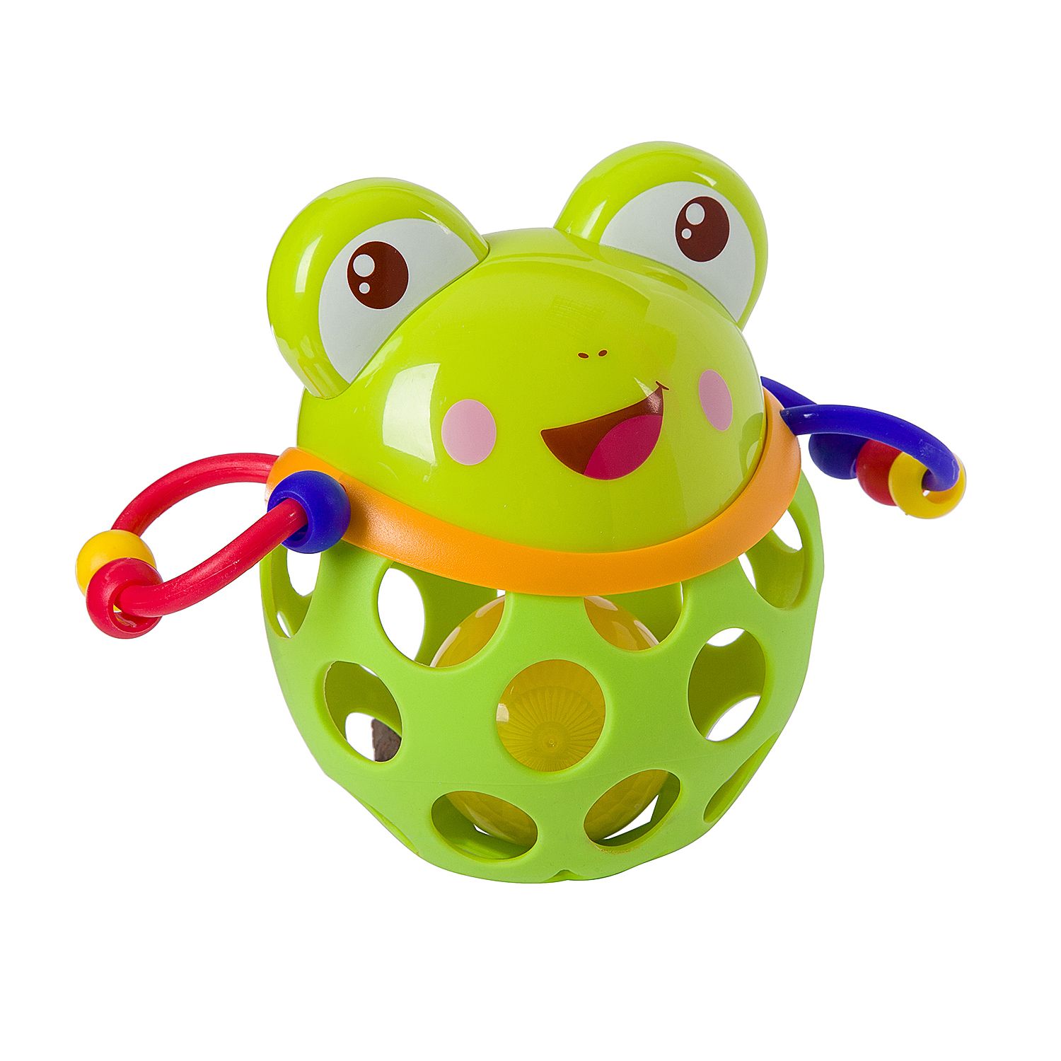 Игрушка Bondibon погремушка развивающая Лягушка - фото 5