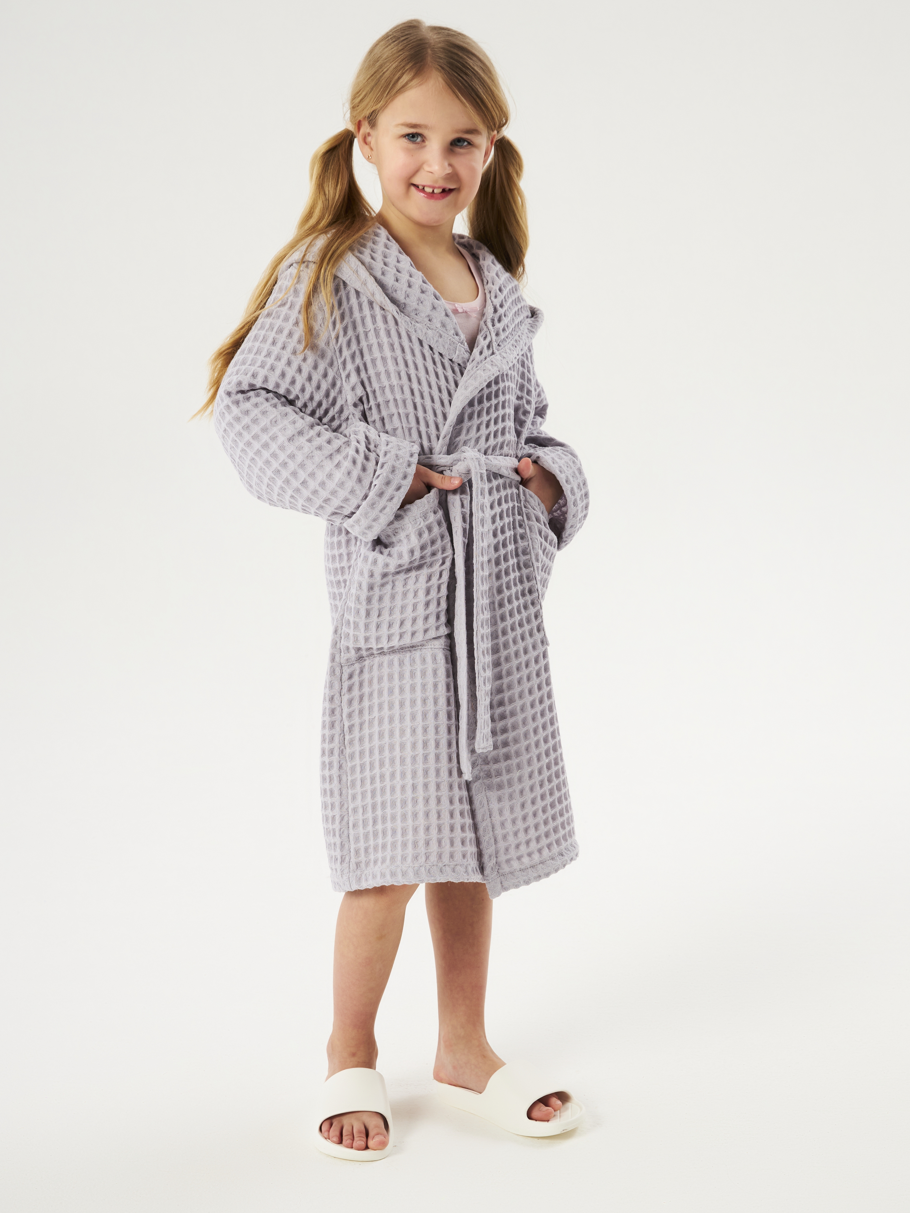 Халат Осьминожка 826-11/серый - фото 5