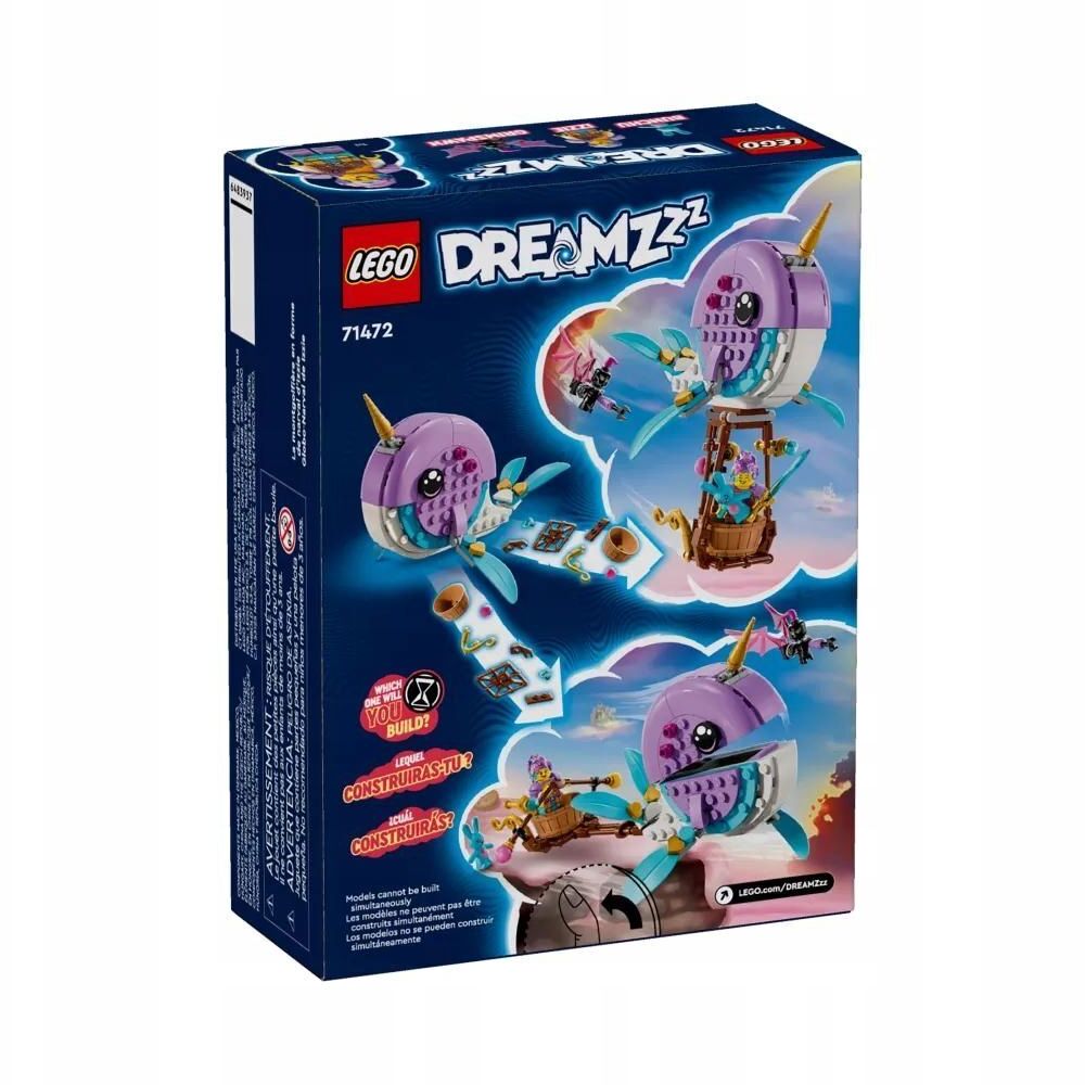 Конструктор LEGO DREAMZzz Воздушный шар НарвалИззи 71472 156 дет. - фото 2