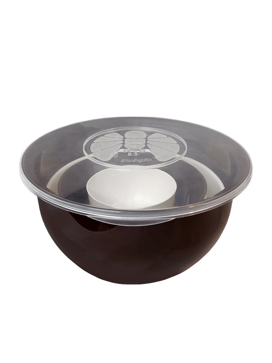 Набор мисок-контейнеров Solaris 6 шт с герметичными крышками - фото 12