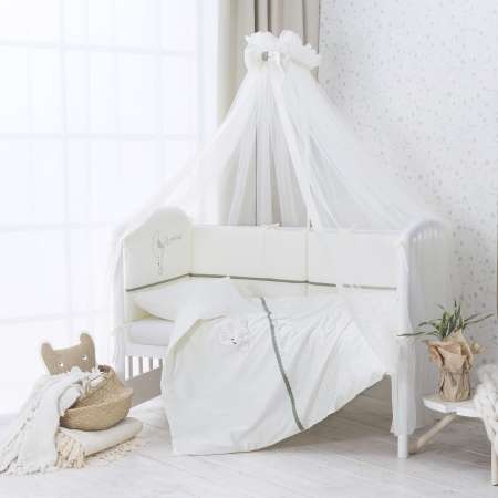Комплект постельного белья Perina Le petit bebe 4 предмета Оливковый
