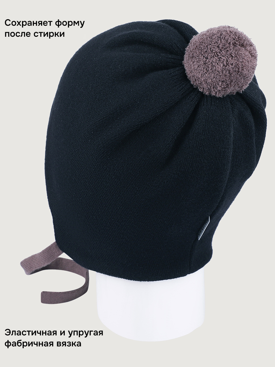 Шапка NIKASTYLE 11м20726 черный - фото 4