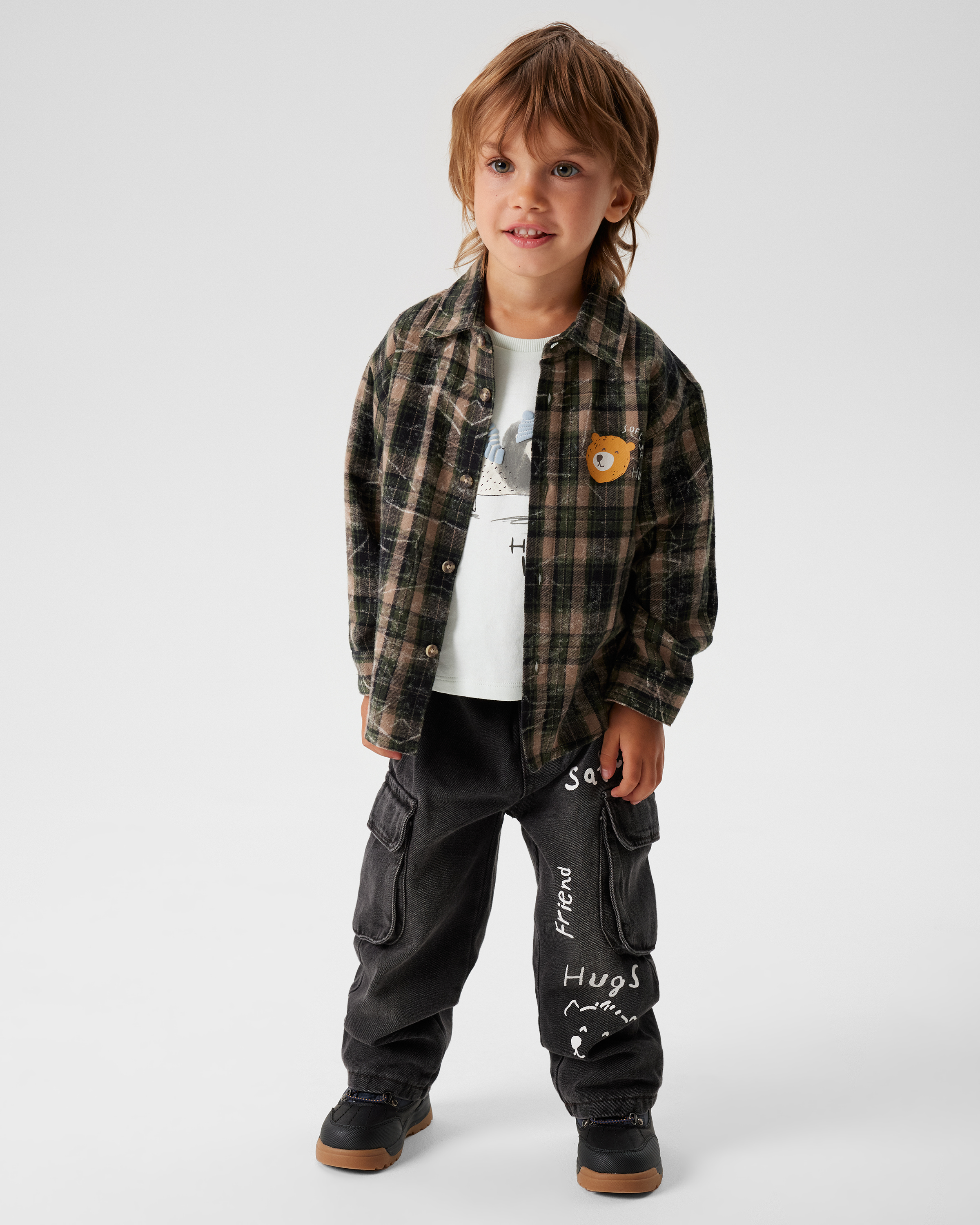 Утеплённые джинсы Baby Go Trend W25BT-2BD01ib-99 - фото 1