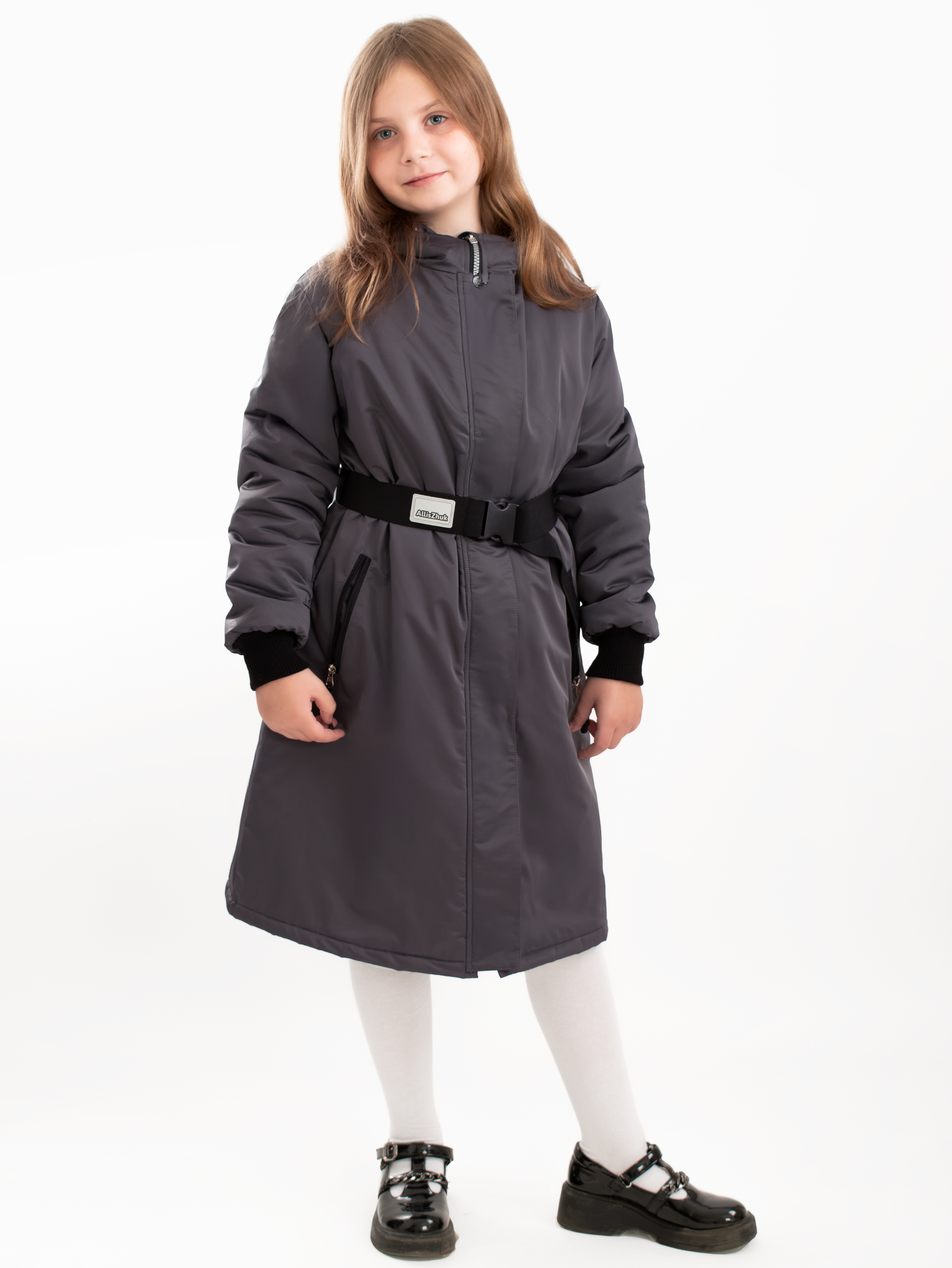 Пальто AllisZhuk 00_473/черника - фото 1