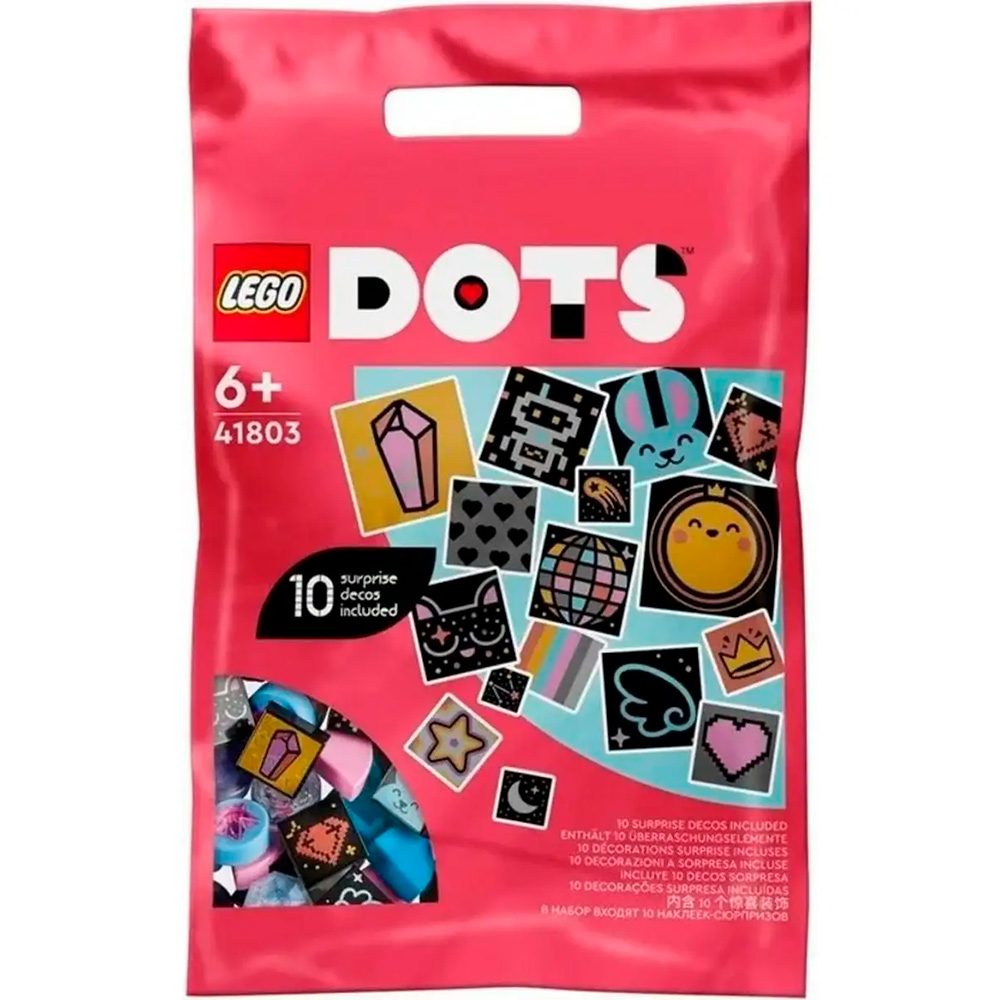 Конструктор LEGO DOTS Тайлы Блеск и сияние блочный - фото 3