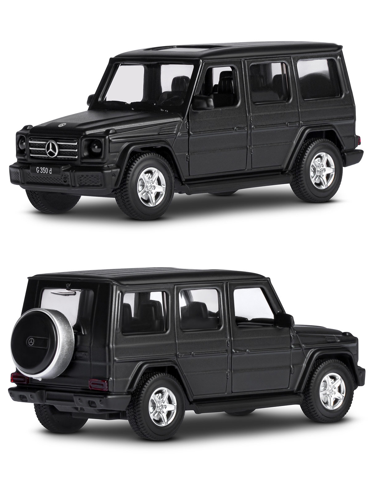 Внедорожник АВТОпанорама Mercedes Benz G350d 1:42 JB1200181 - фото 6