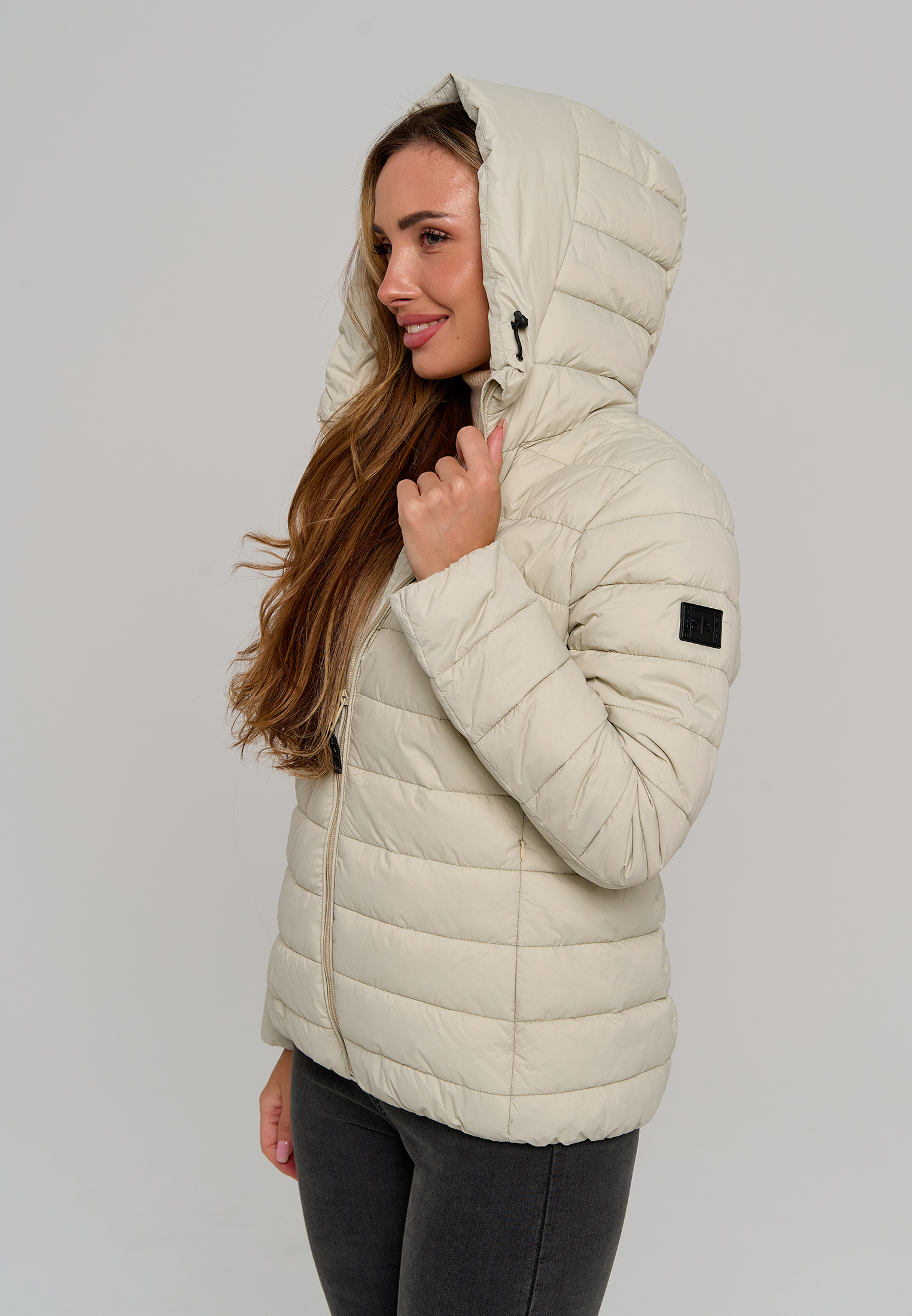 Куртка Stylish AMADEO AJ-8507-бежевый - фото 4