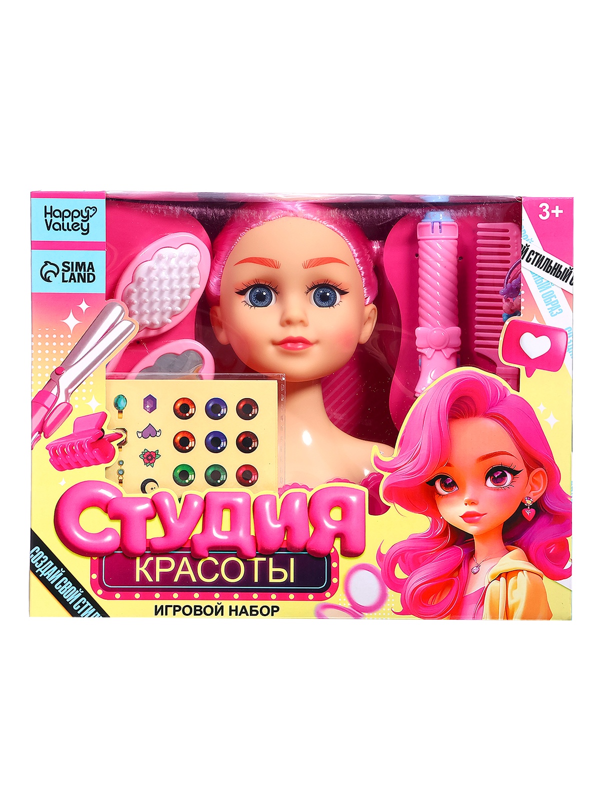 Игрушка Happy Valley торс для причесок - фото 4