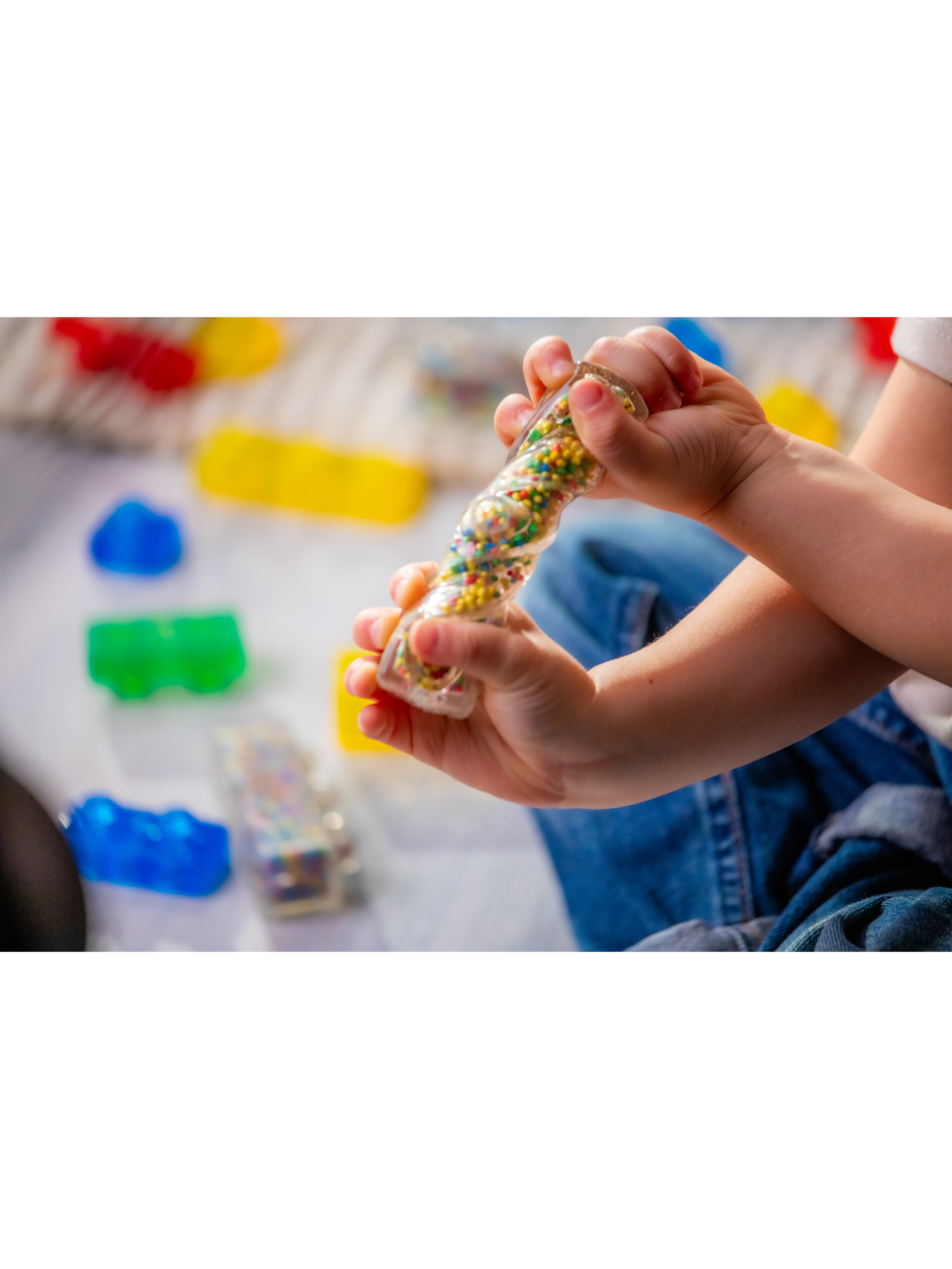 Конструктор Jelly Blox Набор с контейнером мягкий 30 дет. - фото 13