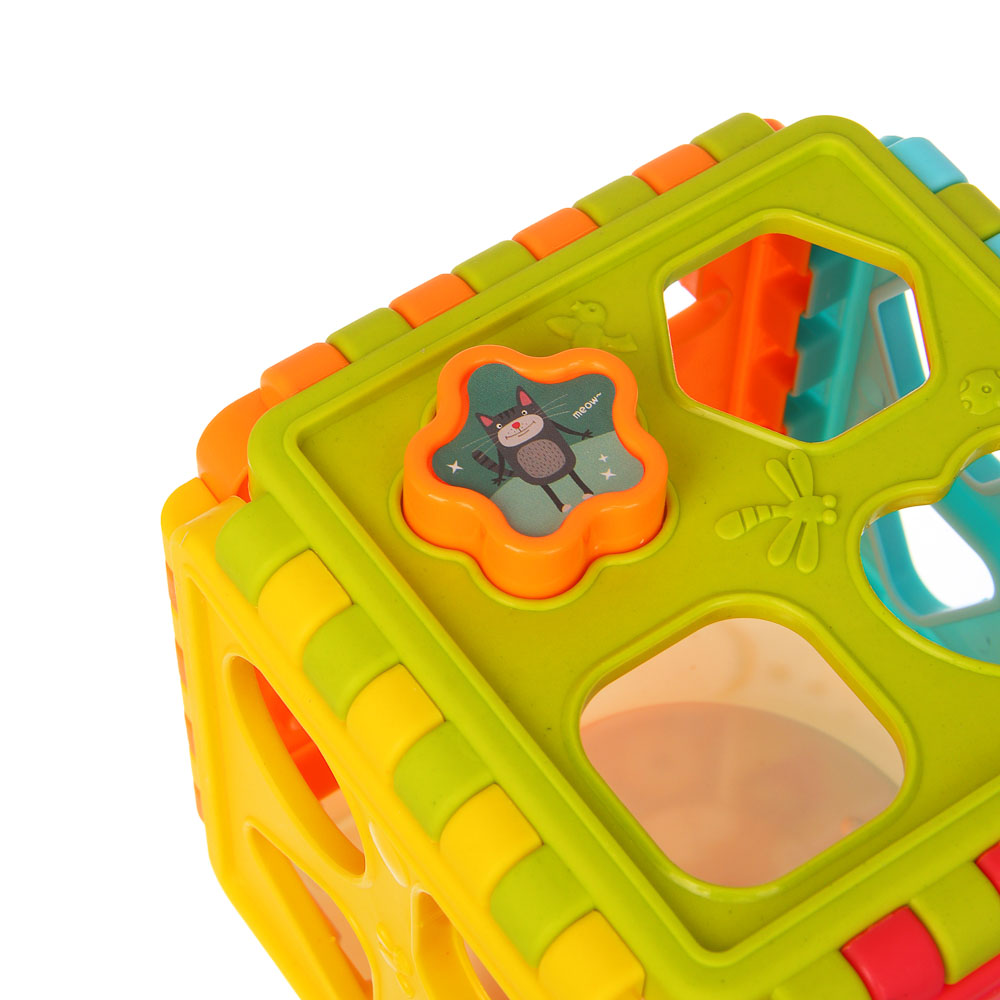 Игрушка Игроленд бизиборд сортер Бизикуб - фото 7