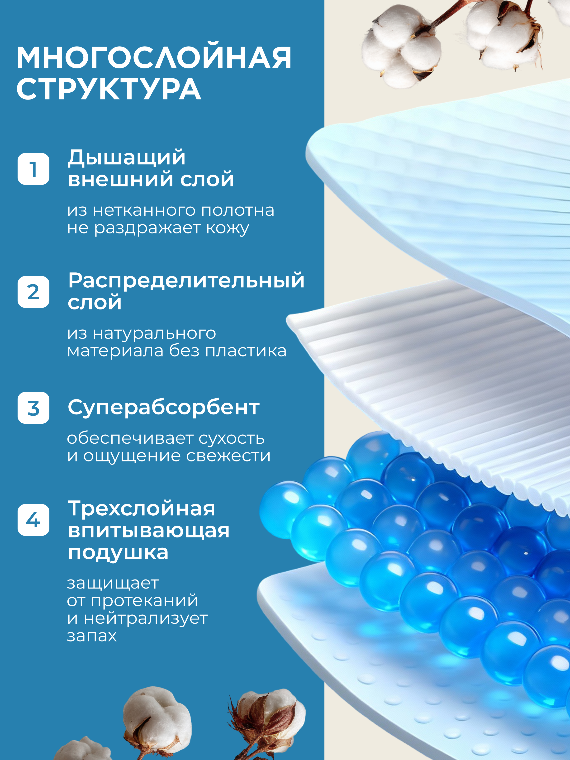 Подгузники для взрослых Dr.DINNO XL 30 шт. - фото 4