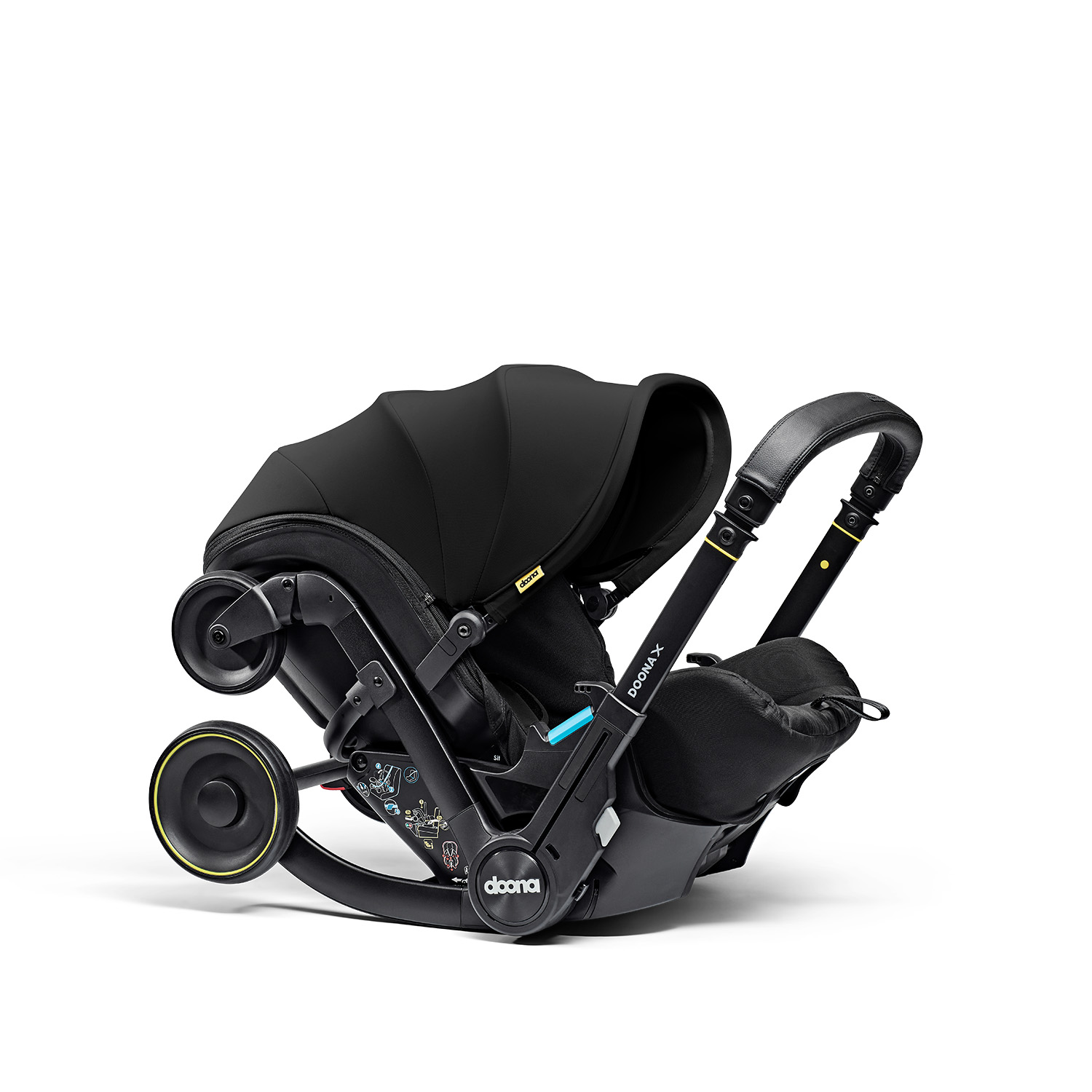 Автокресло Doona X Nitro Black Isofix 0 (0 -13 кг) - фото 25