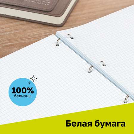 Тетрадь со сменным блоком BG клетка