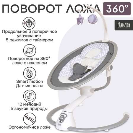 Электрокачели для новорожденного Nuovita Mistero MS3