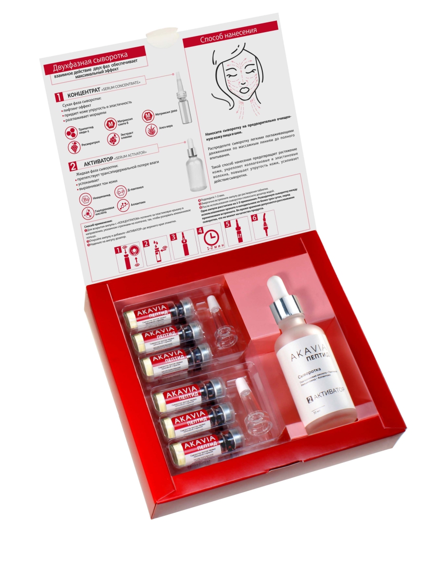 Сыворотка АКАВИЯ Peptide Моделирование - фото 13
