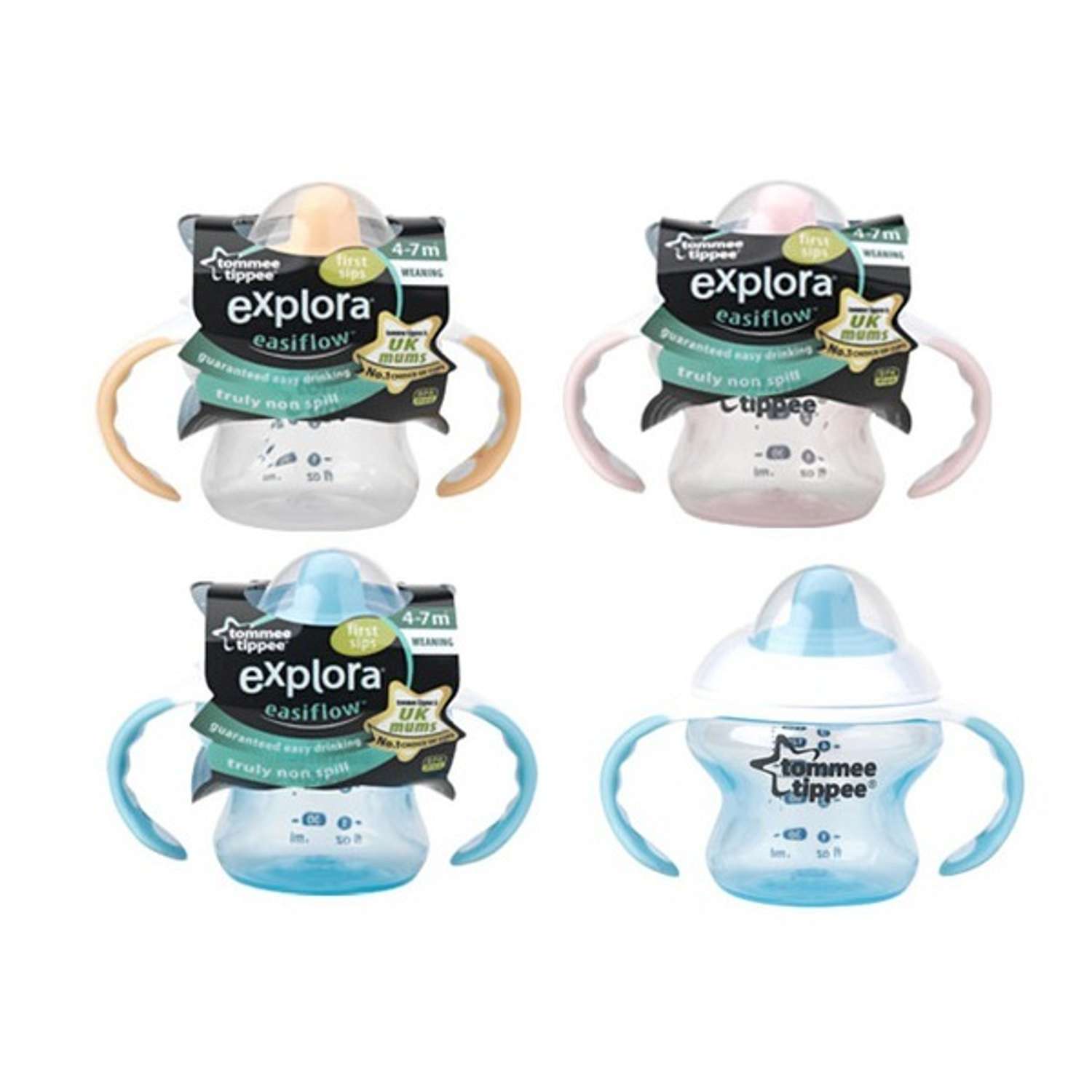 Поильник Tommee tippee 150 мл в ассортименте - фото 1