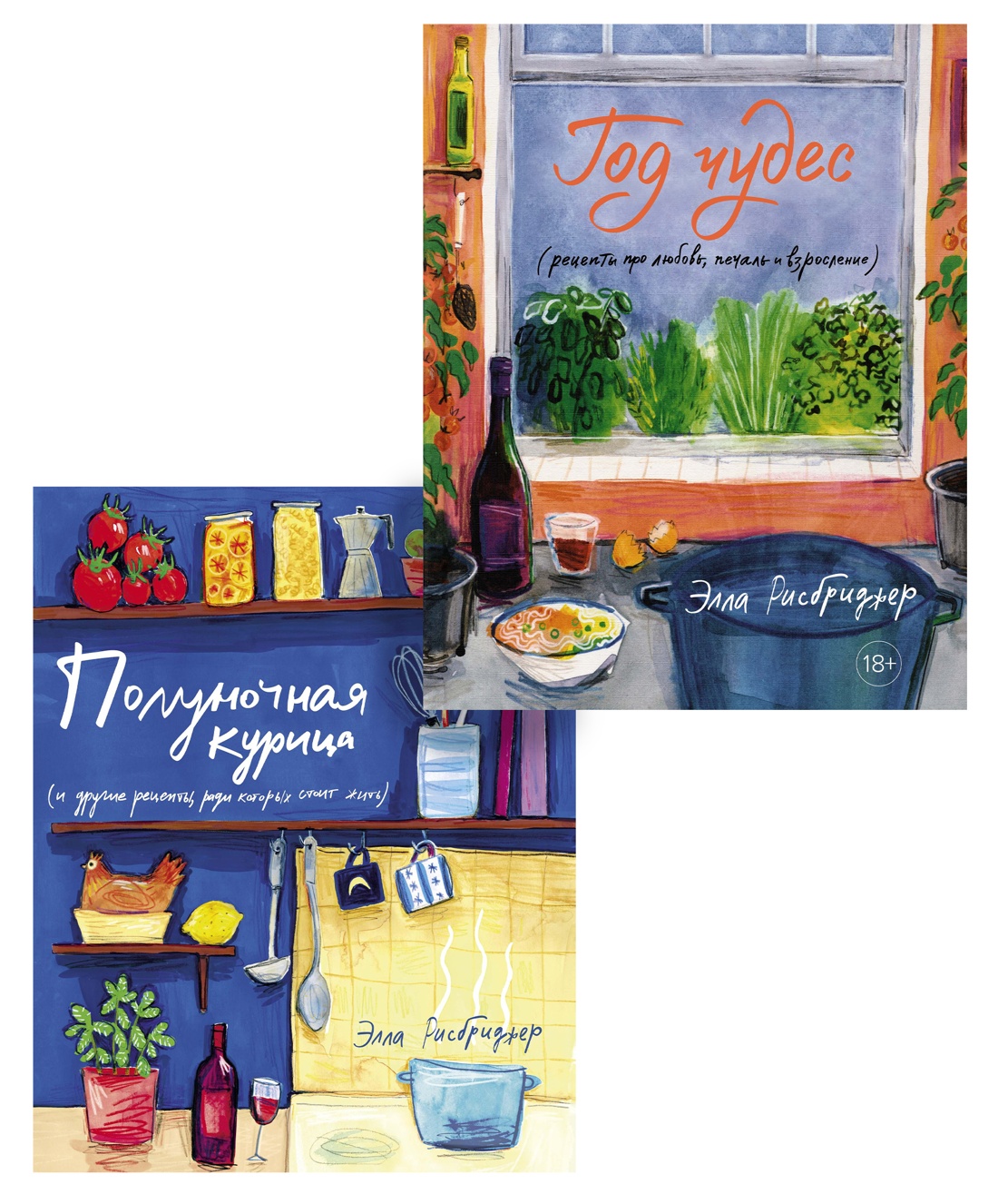 Книга КОЛИБРИ Рисбриджер Э. Год чудес с полуночной курицей Комплект из 2-х книг - фото 1