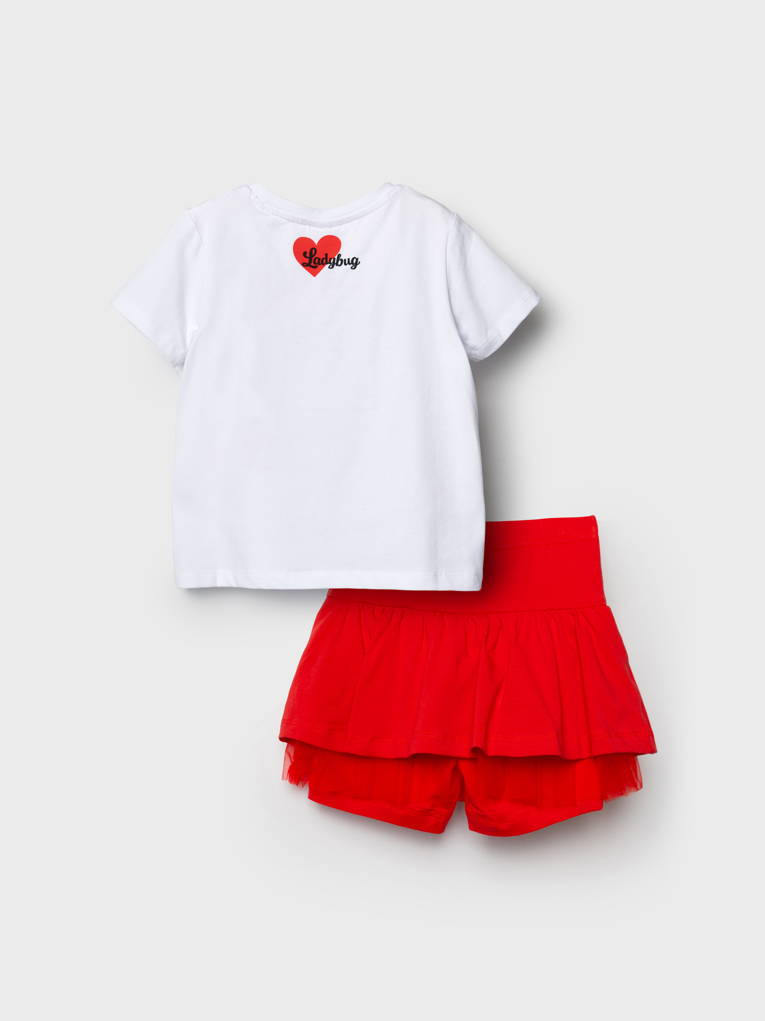 Футболка и юбка-шорты PlayToday 12642003 - фото 8