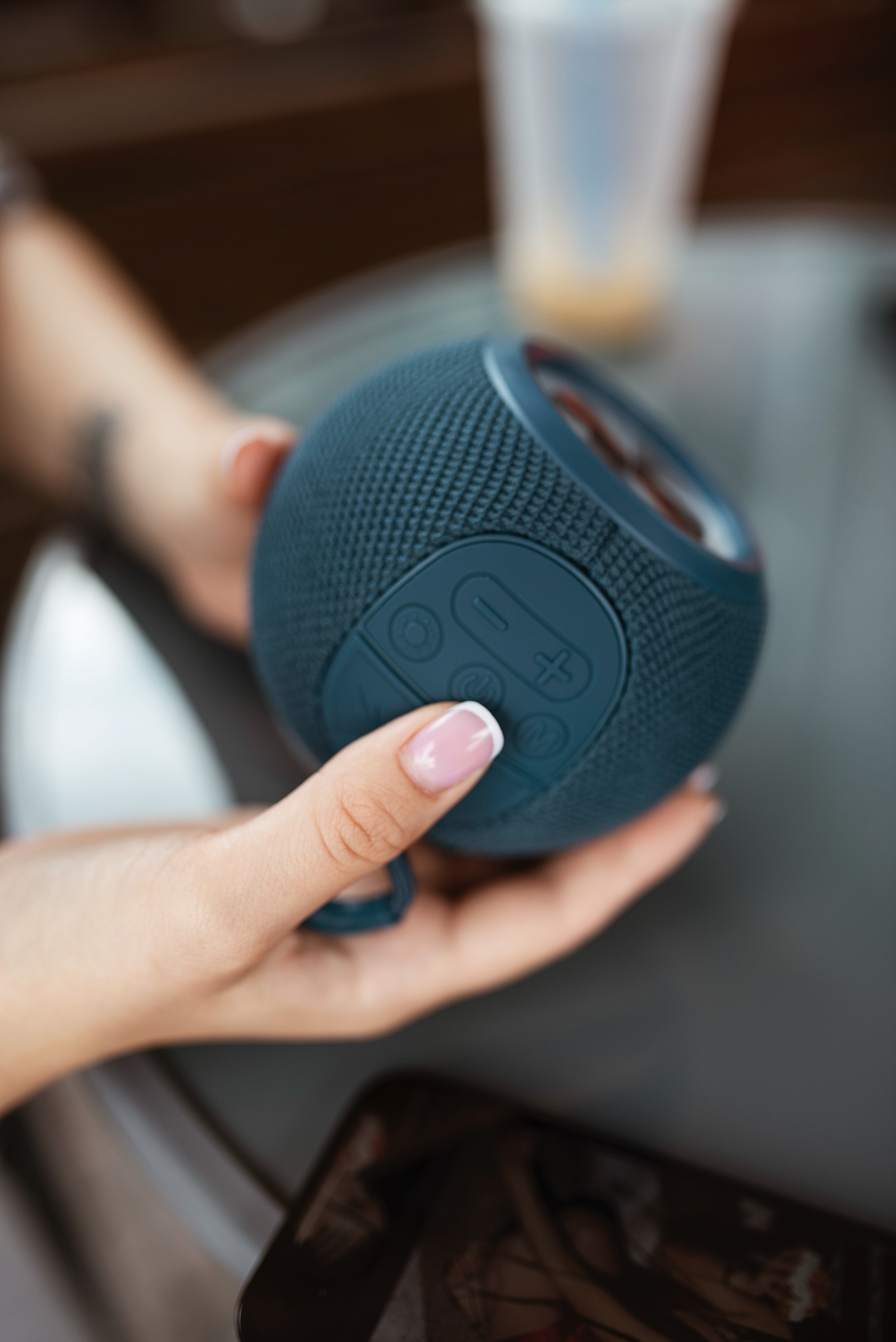 Bluetooth колонка More Choice BS55 Blue - фото 9