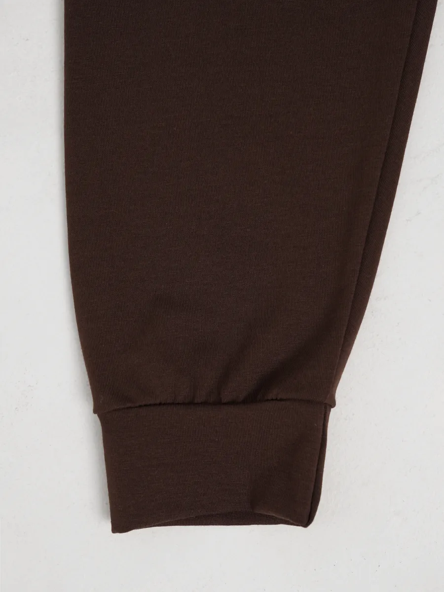 Спортивные брюки 2 шт Супер Пупс 2пр/штаны/хаки/шоколад - фото 17