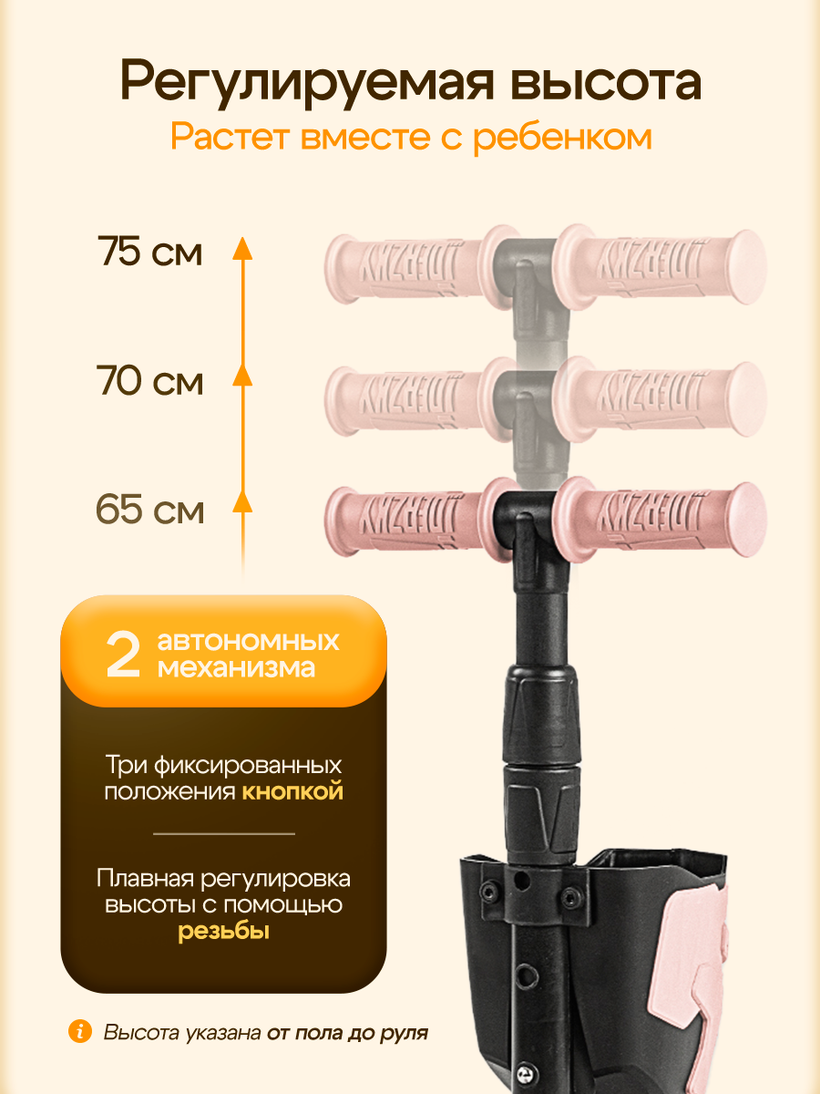 Самокат !Дерзкий трехколесный - фото 3