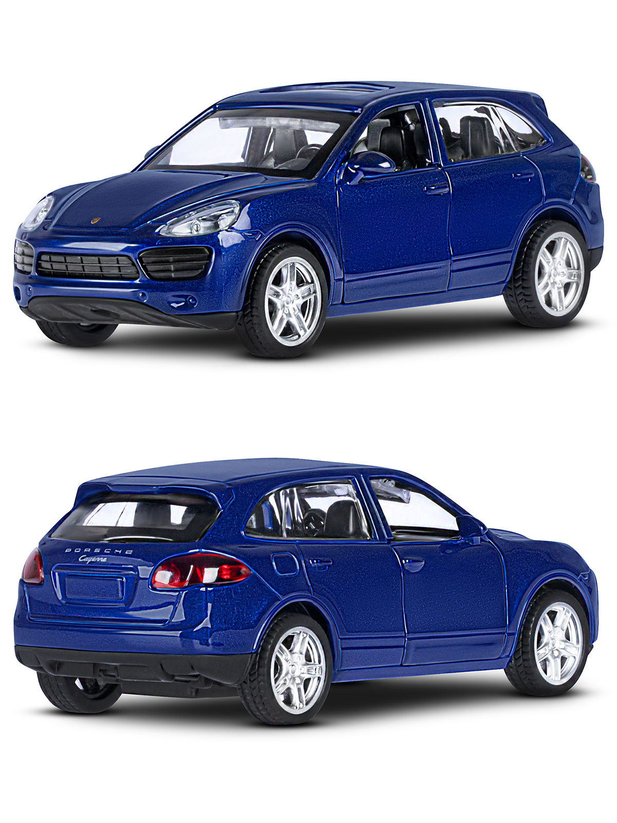 Внедорожник АВТОпанорама Porsche Cayenne S 1:43 JB1251266 - фото 6