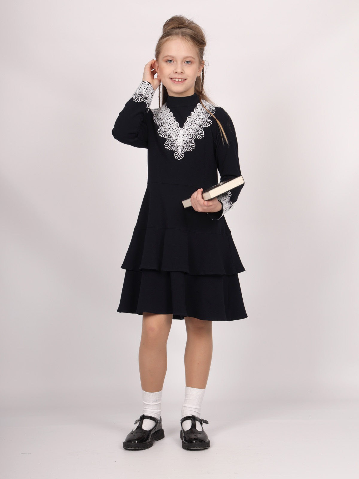 Платье Sky Lake 2498 Ностальжи синий - фото 1