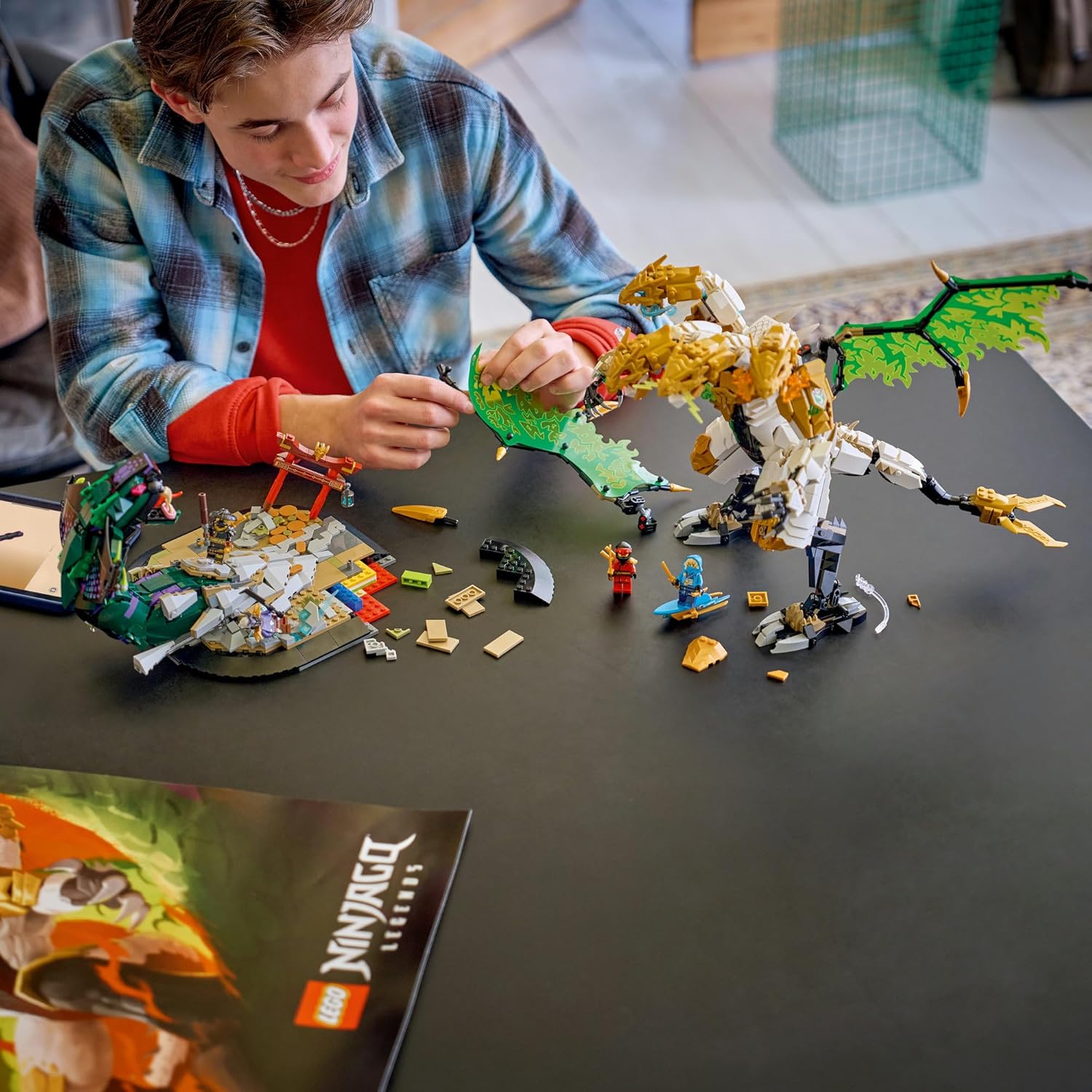 Конструктор LEGO NINJAGO Битва ультра дракона 2178 дет. - фото 9